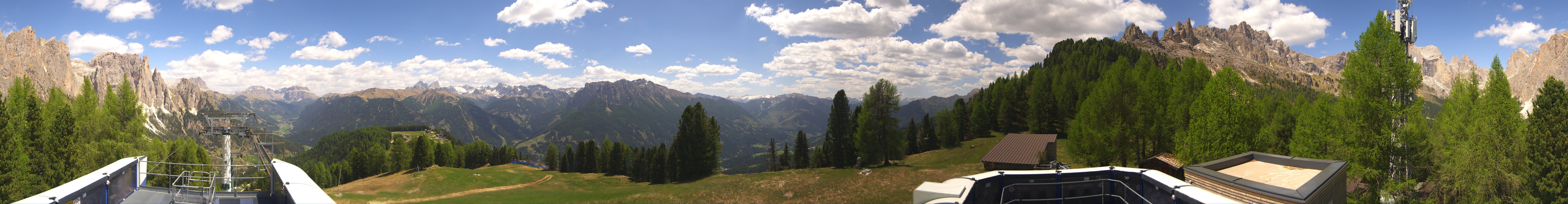 Archiv Foto Webcam Fassatal: Pian Pecei-Pra Martin