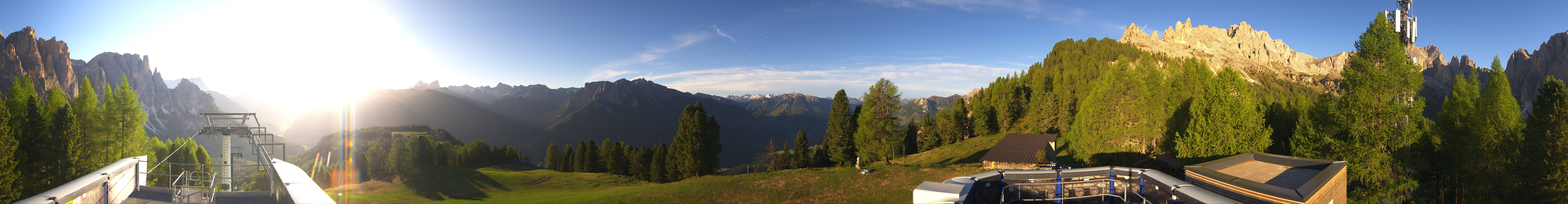 Archived image Webcam Fassa Valley Pian Pecei-Pra Martin lift