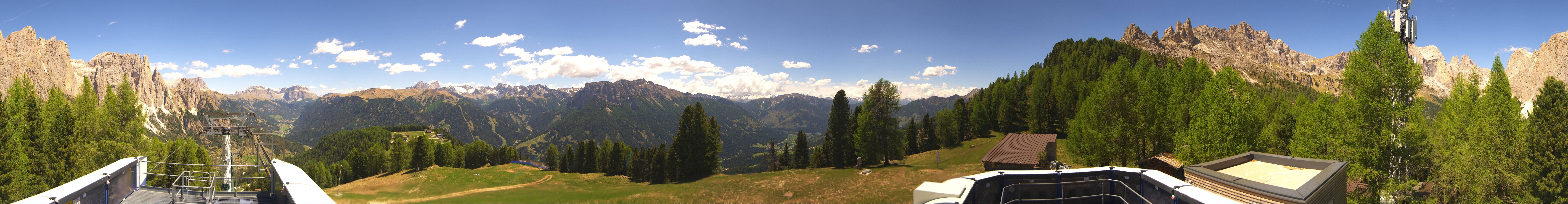 Archived image Webcam Fassa Valley Pian Pecei-Pra Martin lift