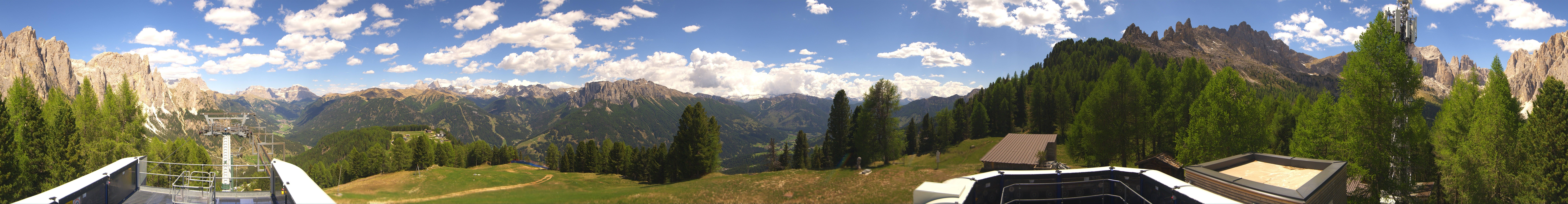 Archived image Webcam Fassa Valley Pian Pecei-Pra Martin lift