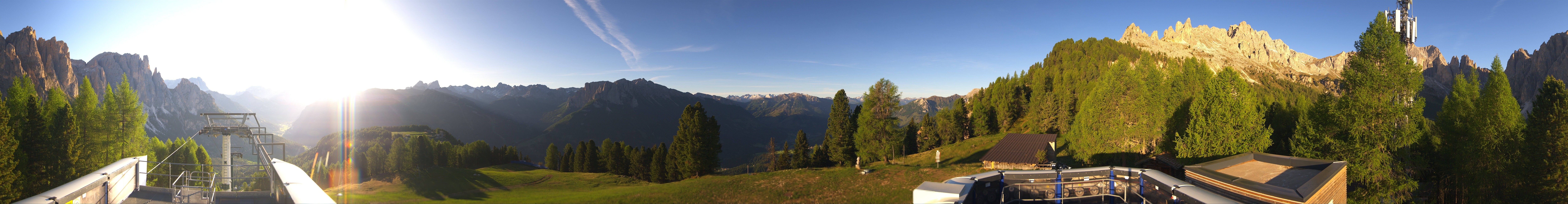 Archiv Foto Webcam Fassatal: Pian Pecei-Pra Martin