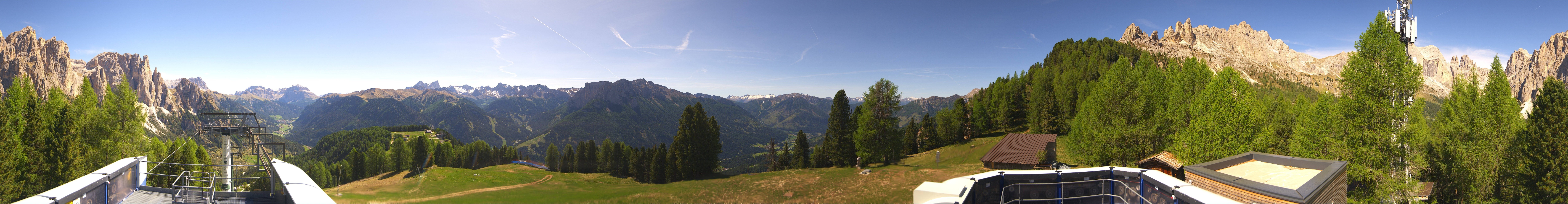 Archived image Webcam Fassa Valley Pian Pecei-Pra Martin lift