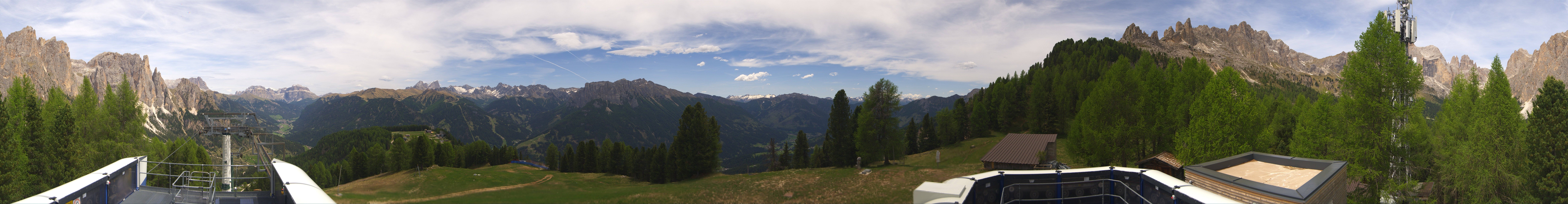 Archived image Webcam Fassa Valley Pian Pecei-Pra Martin lift