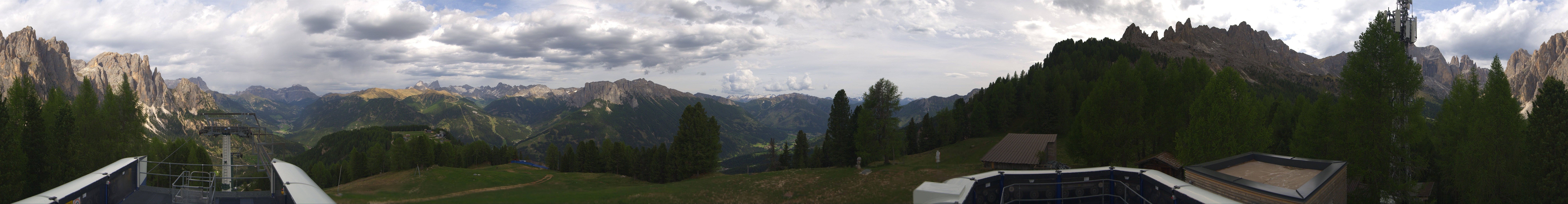 Archived image Webcam Fassa Valley Pian Pecei-Pra Martin lift