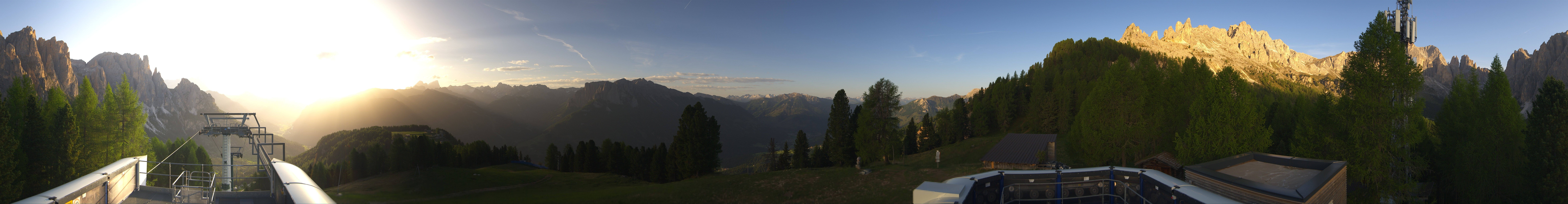 Archiv Foto Webcam Fassatal: Pian Pecei-Pra Martin