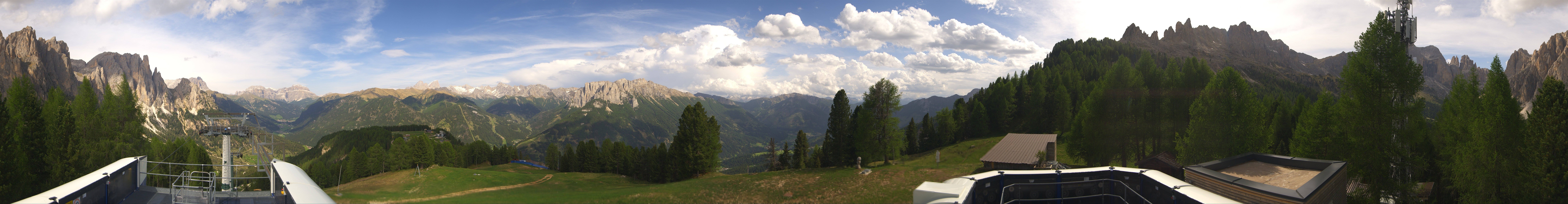 Archiv Foto Webcam Fassatal: Pian Pecei-Pra Martin
