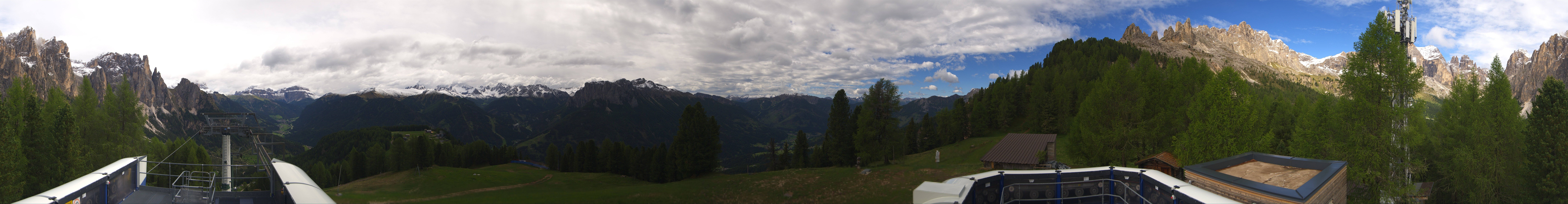 Archived image Webcam Fassa Valley Pian Pecei-Pra Martin lift