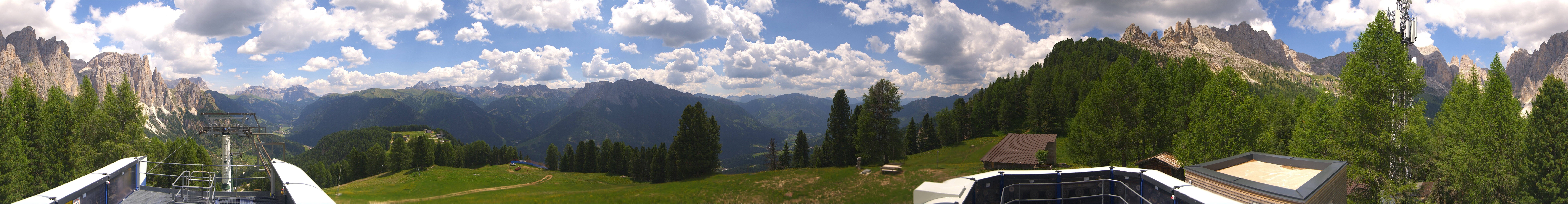 Archiv Foto Webcam Fassatal: Pian Pecei-Pra Martin