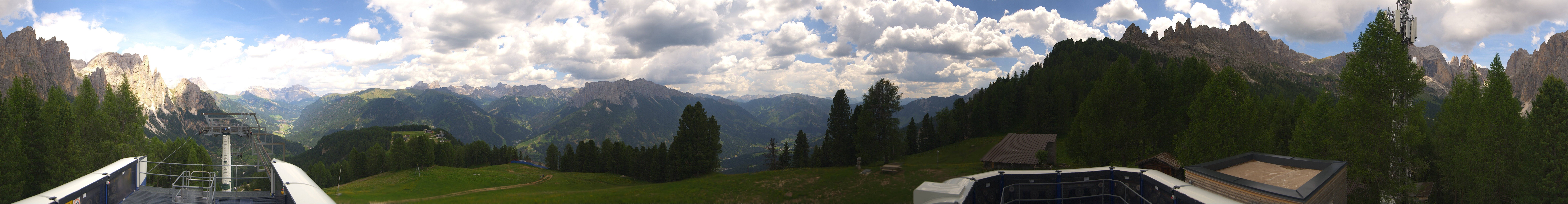 Archiv Foto Webcam Fassatal: Pian Pecei-Pra Martin