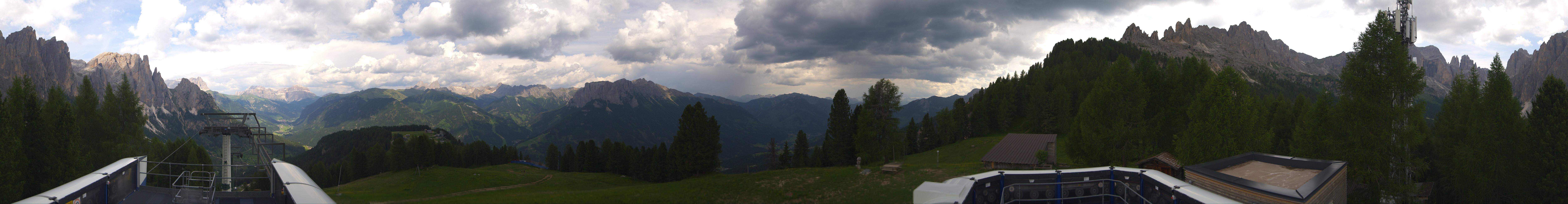 Archiv Foto Webcam Fassatal: Pian Pecei-Pra Martin