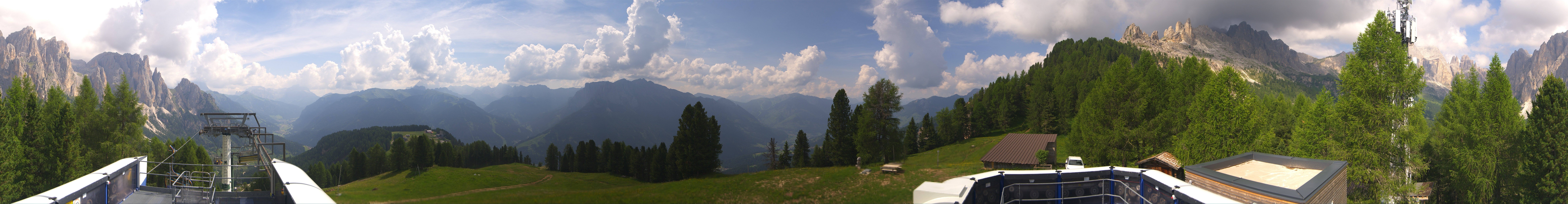 Archiv Foto Webcam Fassatal: Pian Pecei-Pra Martin