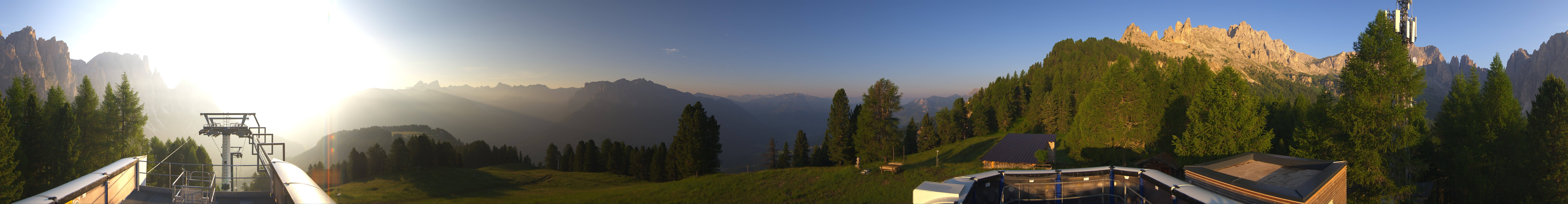 Archived image Webcam Fassa Valley Pian Pecei-Pra Martin lift