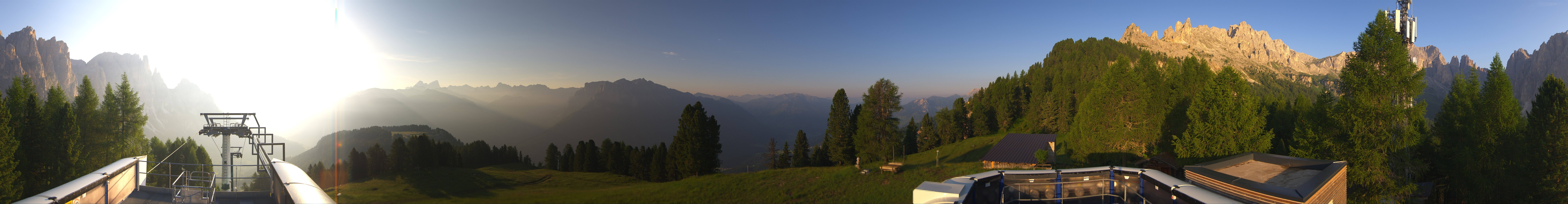 Archived image Webcam Fassa Valley Pian Pecei-Pra Martin lift