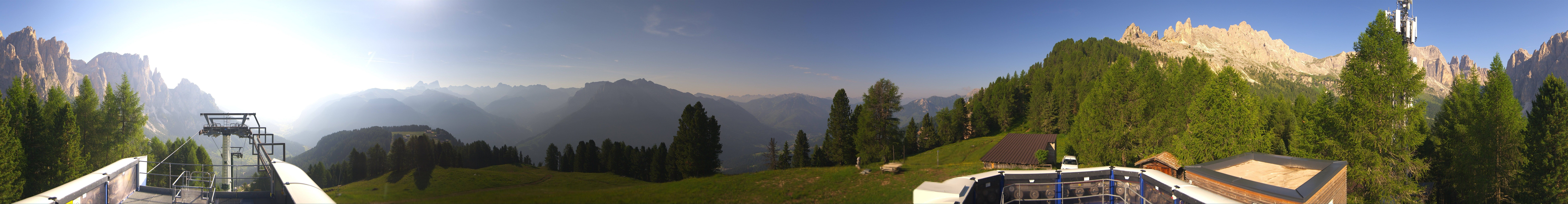 Archived image Webcam Fassa Valley Pian Pecei-Pra Martin lift