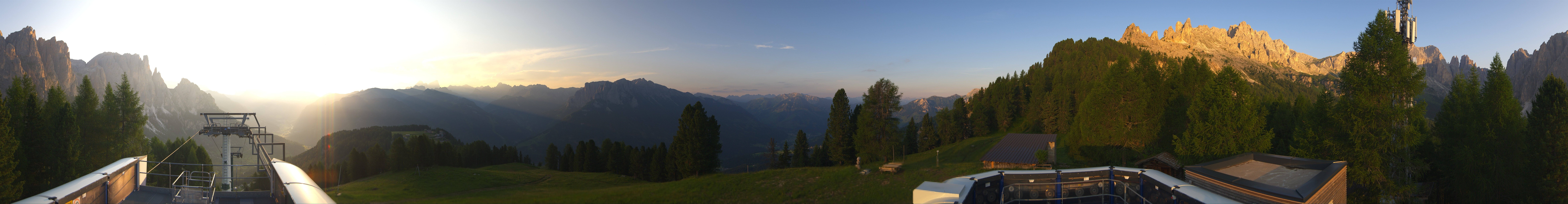 Archived image Webcam Fassa Valley Pian Pecei-Pra Martin lift