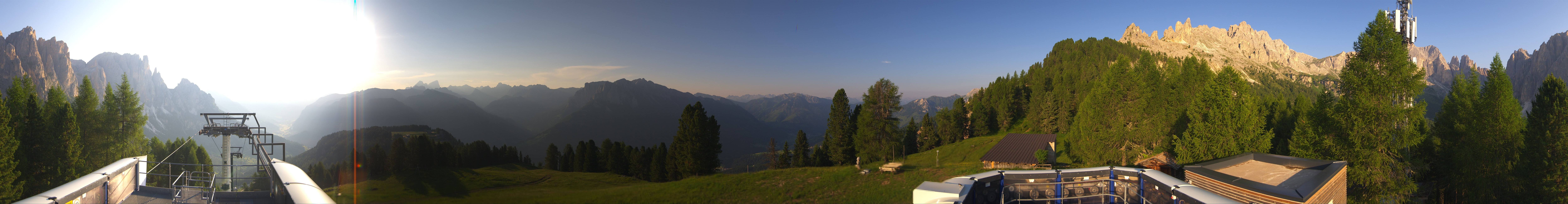 Archived image Webcam Fassa Valley Pian Pecei-Pra Martin lift