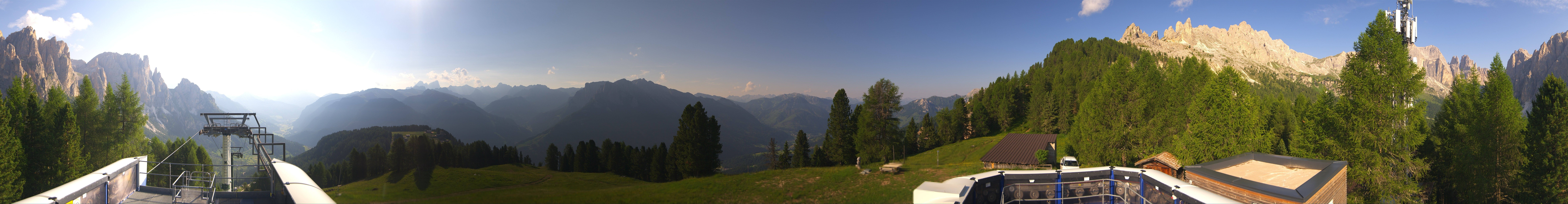 Archived image Webcam Fassa Valley Pian Pecei-Pra Martin lift
