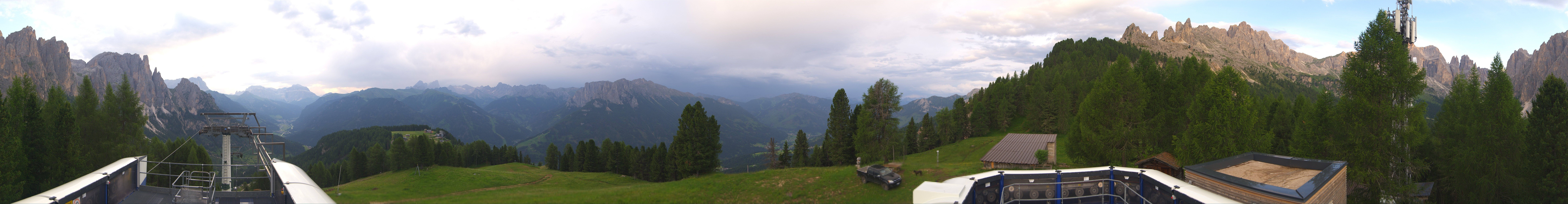 Archived image Webcam Fassa Valley Pian Pecei-Pra Martin lift