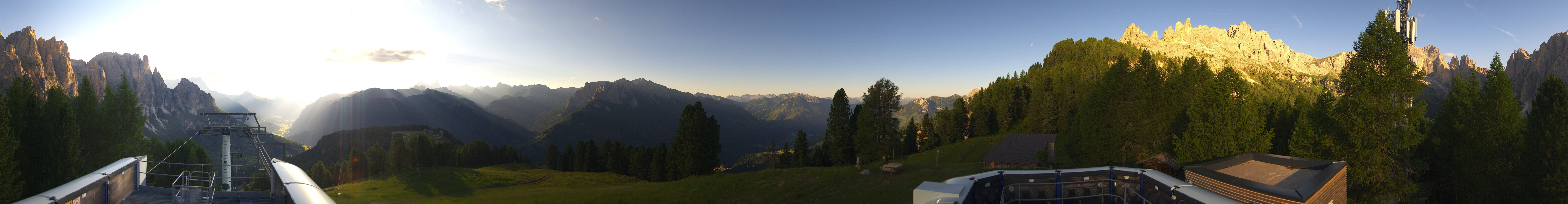 Archiv Foto Webcam Fassatal: Pian Pecei-Pra Martin