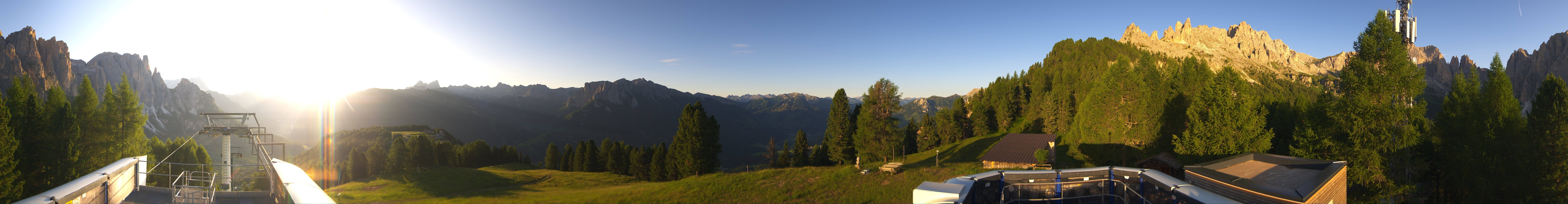 Archived image Webcam Fassa Valley Pian Pecei-Pra Martin lift