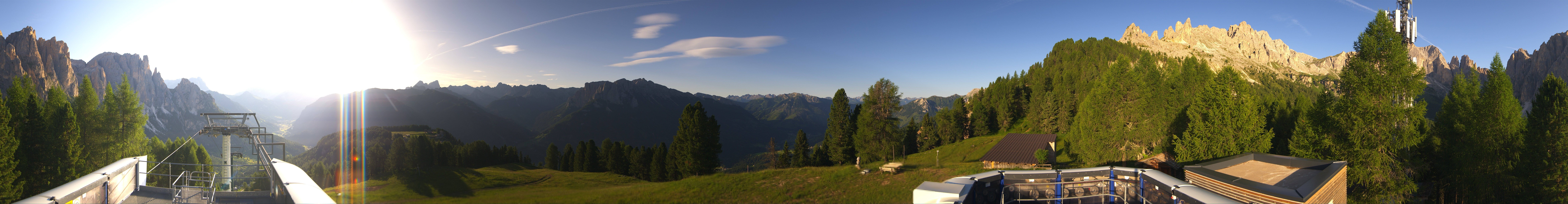 Archived image Webcam Fassa Valley Pian Pecei-Pra Martin lift