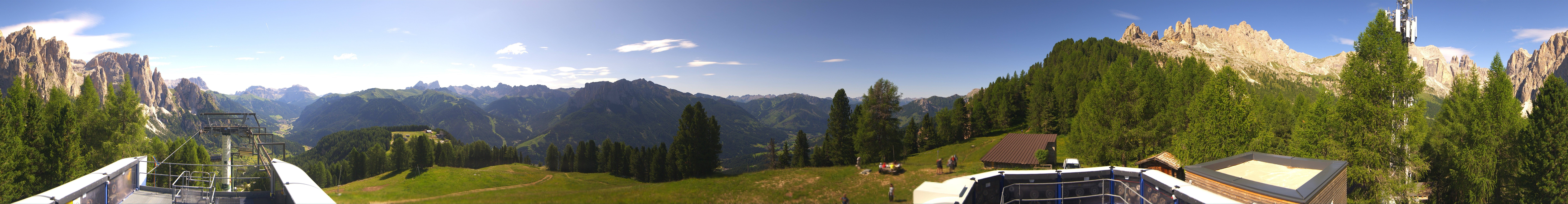 Archived image Webcam Fassa Valley Pian Pecei-Pra Martin lift