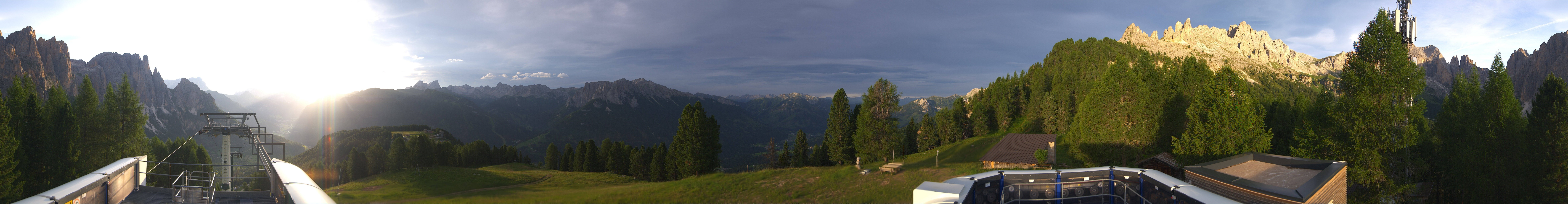 Archiv Foto Webcam Fassatal: Pian Pecei-Pra Martin