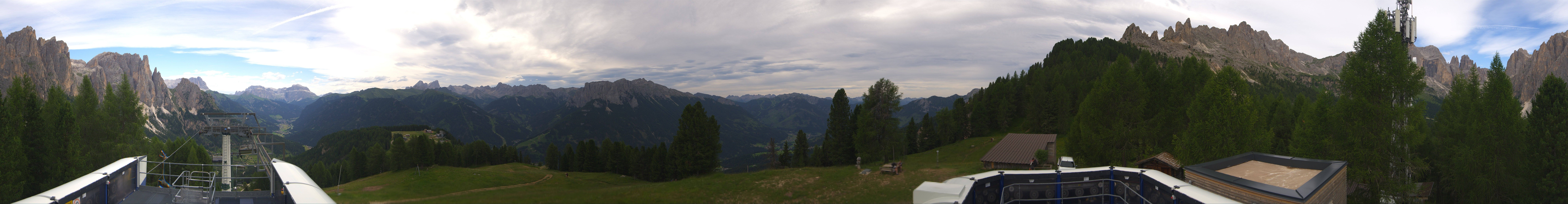 Archiv Foto Webcam Fassatal: Pian Pecei-Pra Martin