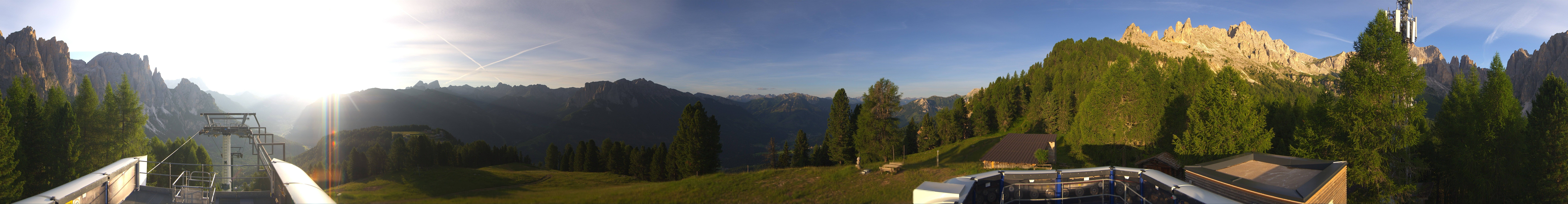 Archived image Webcam Fassa Valley Pian Pecei-Pra Martin lift