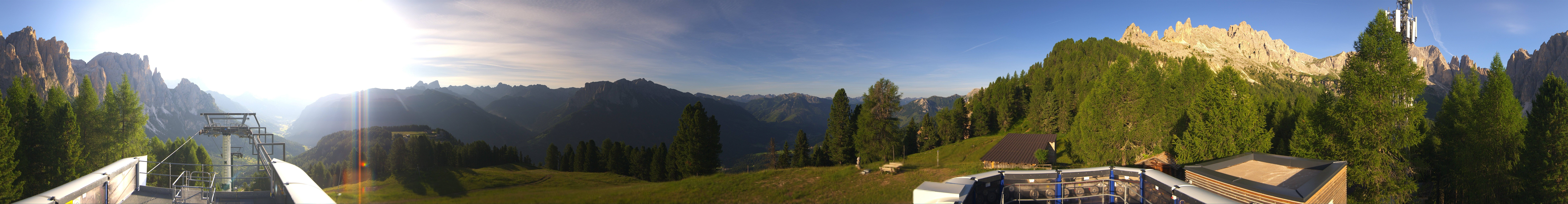 Archived image Webcam Fassa Valley Pian Pecei-Pra Martin lift
