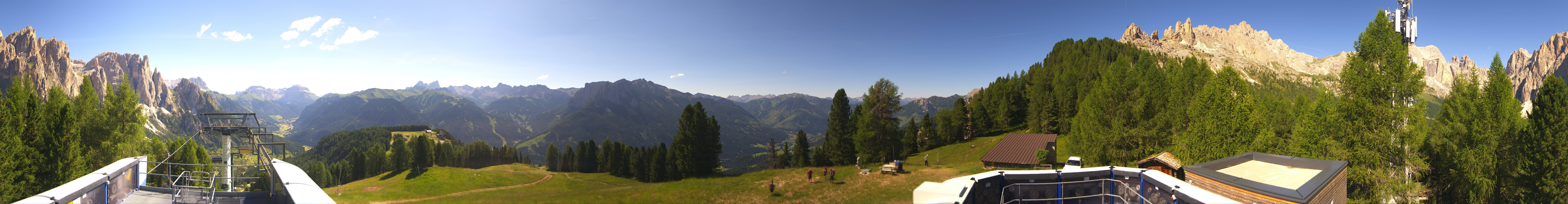 Archived image Webcam Fassa Valley Pian Pecei-Pra Martin lift