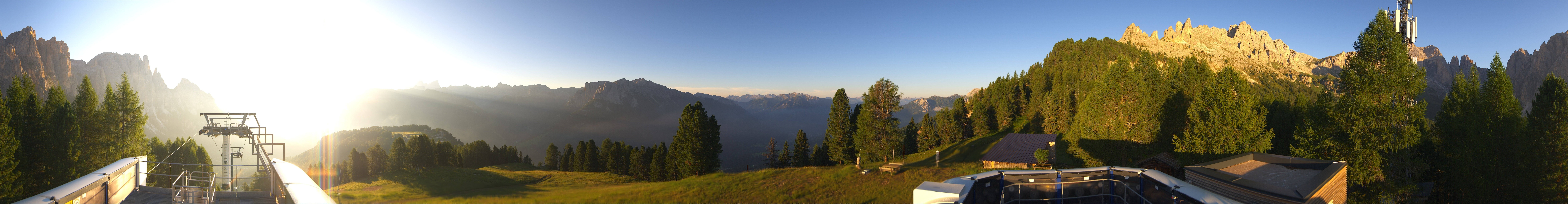 Archived image Webcam Fassa Valley Pian Pecei-Pra Martin lift