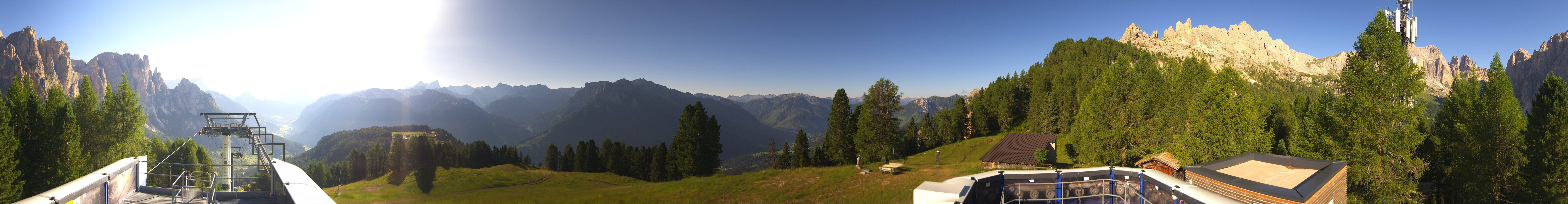 Archived image Webcam Fassa Valley Pian Pecei-Pra Martin lift