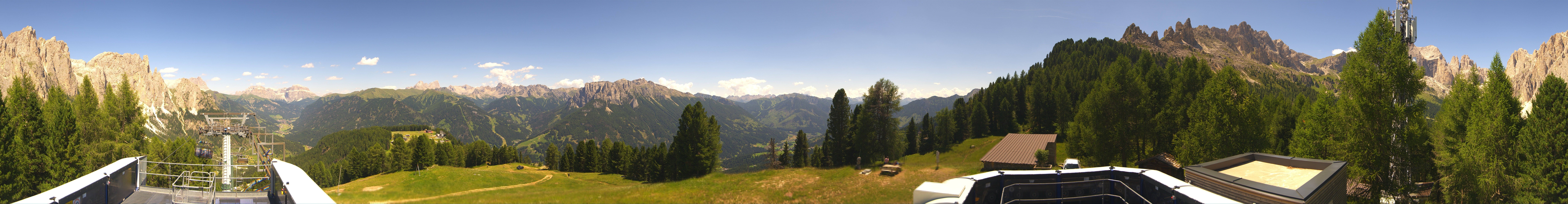 Archived image Webcam Fassa Valley Pian Pecei-Pra Martin lift
