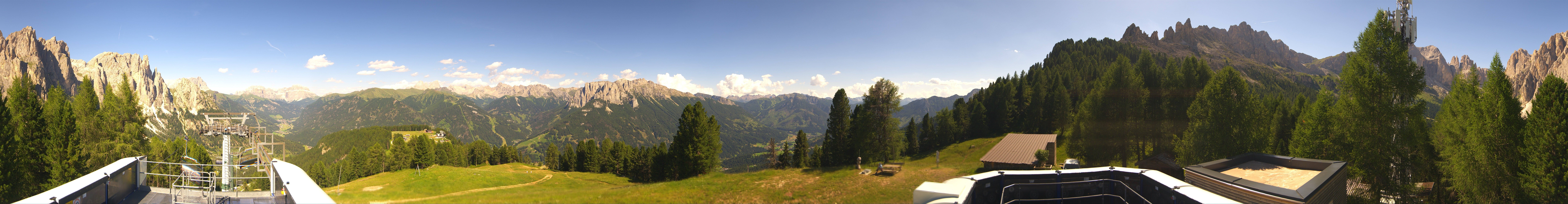 Archived image Webcam Fassa Valley Pian Pecei-Pra Martin lift