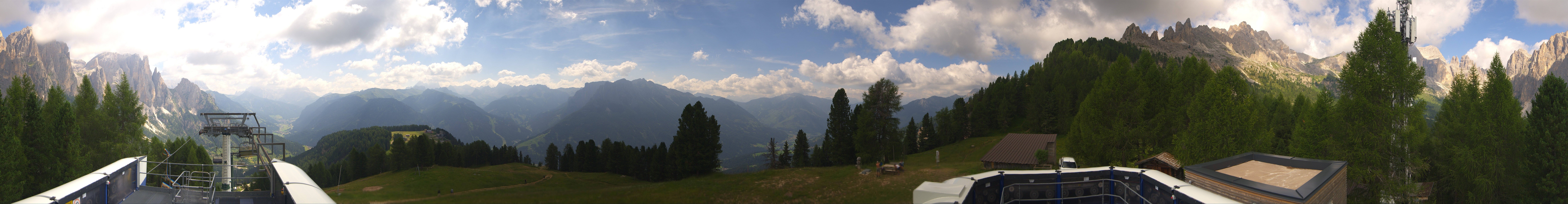 Archiv Foto Webcam Fassatal: Pian Pecei-Pra Martin