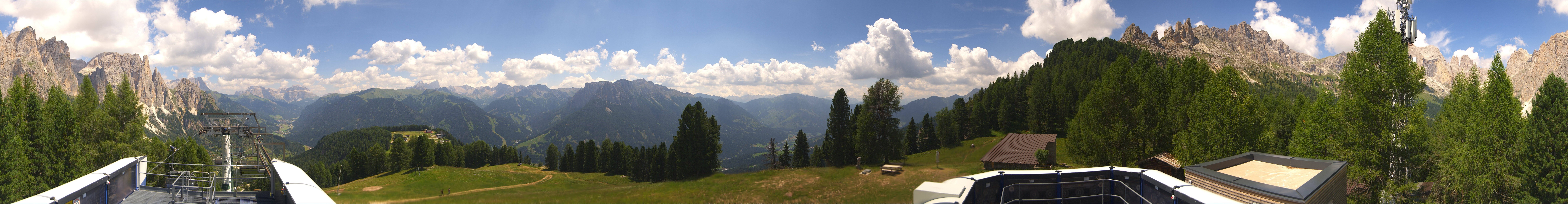 Archiv Foto Webcam Fassatal: Pian Pecei-Pra Martin