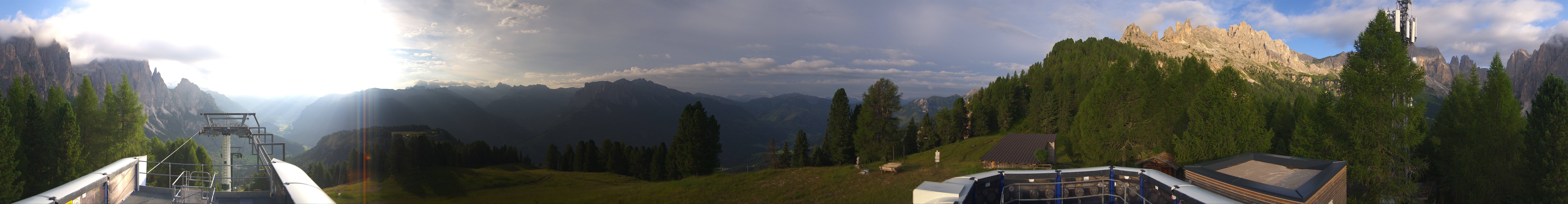 Archived image Webcam Fassa Valley Pian Pecei-Pra Martin lift