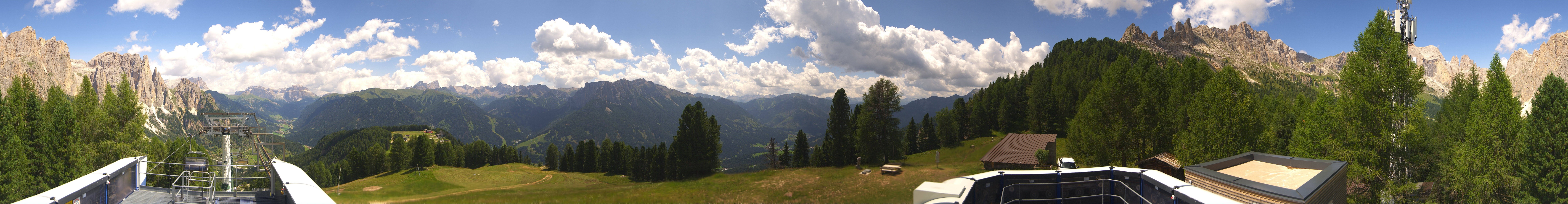 Archived image Webcam Fassa Valley Pian Pecei-Pra Martin lift