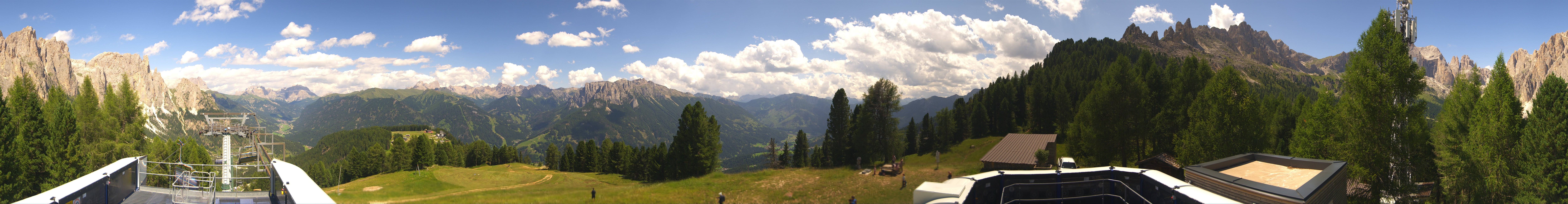 Archived image Webcam Fassa Valley Pian Pecei-Pra Martin lift