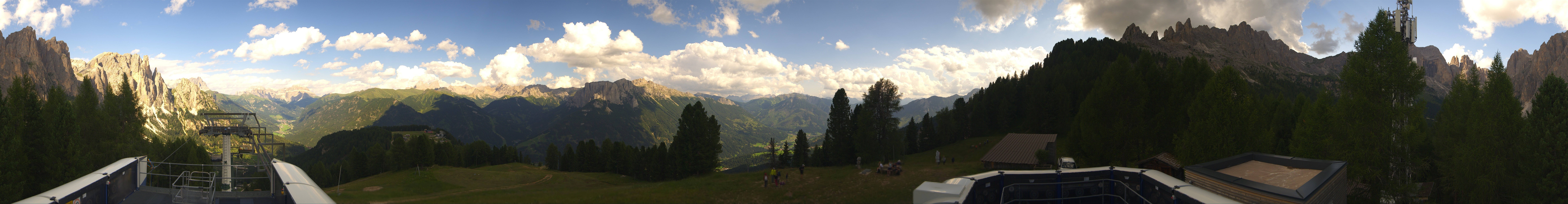 Archived image Webcam Fassa Valley Pian Pecei-Pra Martin lift