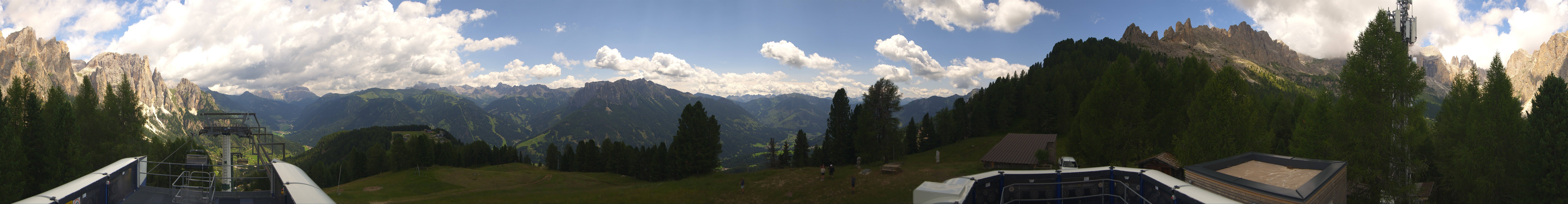 Archiv Foto Webcam Fassatal: Pian Pecei-Pra Martin