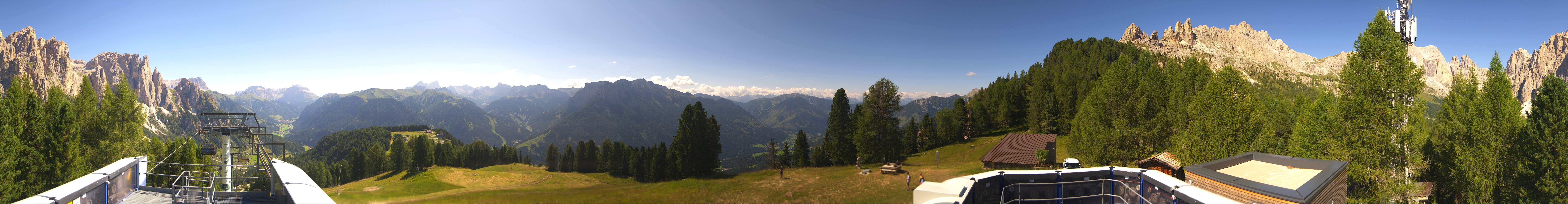 Archiv Foto Webcam Fassatal: Pian Pecei-Pra Martin