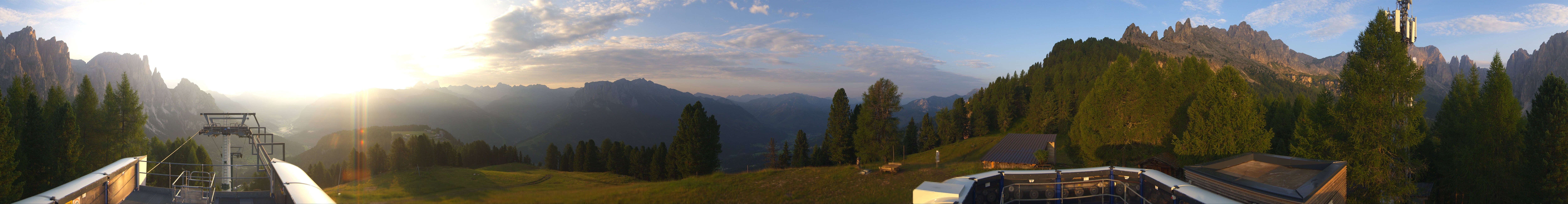 Archiv Foto Webcam Fassatal: Pian Pecei-Pra Martin
