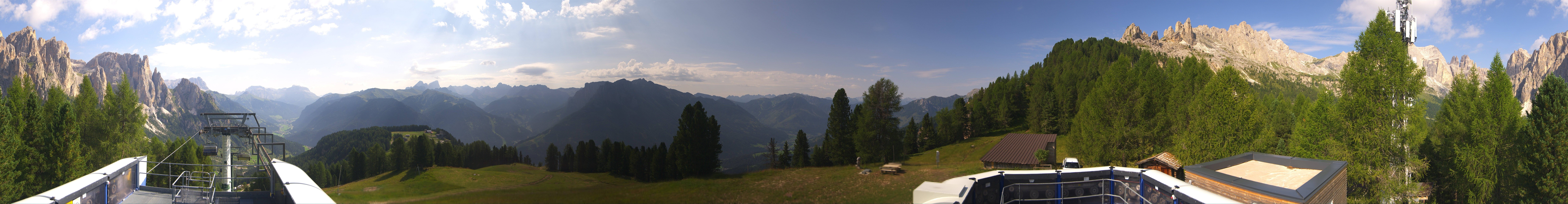 Archived image Webcam Fassa Valley Pian Pecei-Pra Martin lift