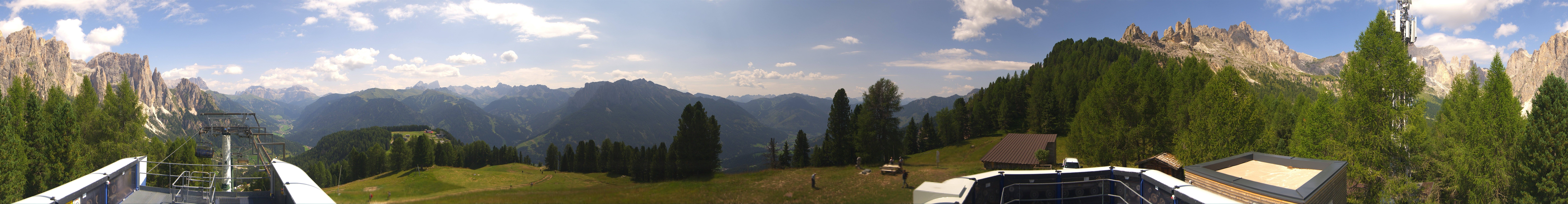 Archiv Foto Webcam Fassatal: Pian Pecei-Pra Martin