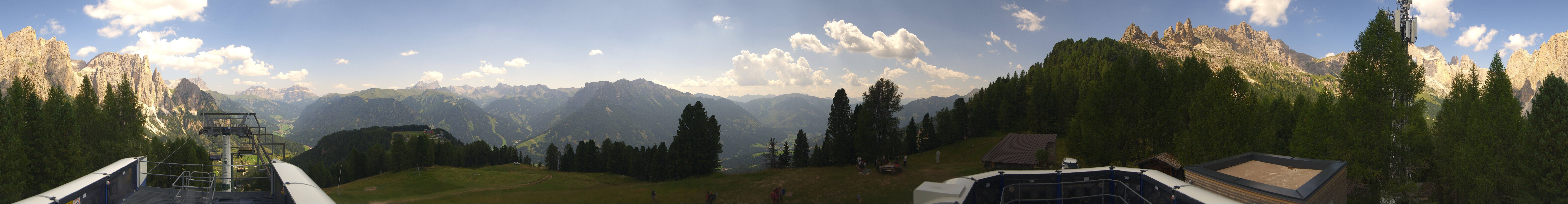 Archiv Foto Webcam Fassatal: Pian Pecei-Pra Martin