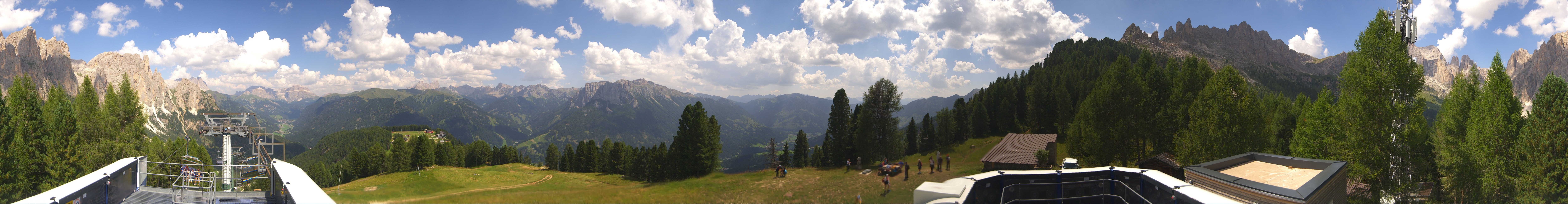 Archiv Foto Webcam Fassatal: Pian Pecei-Pra Martin