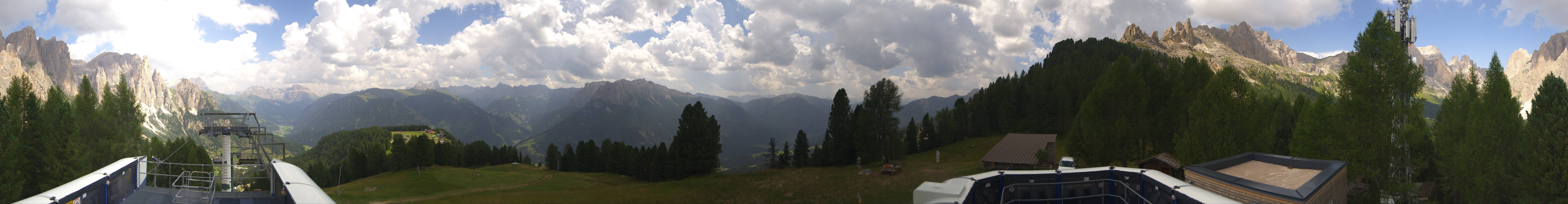 Archived image Webcam Fassa Valley Pian Pecei-Pra Martin lift