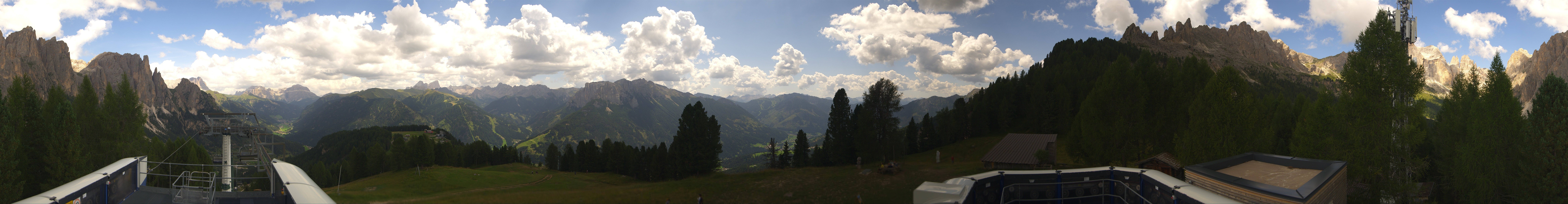 Archiv Foto Webcam Fassatal: Pian Pecei-Pra Martin